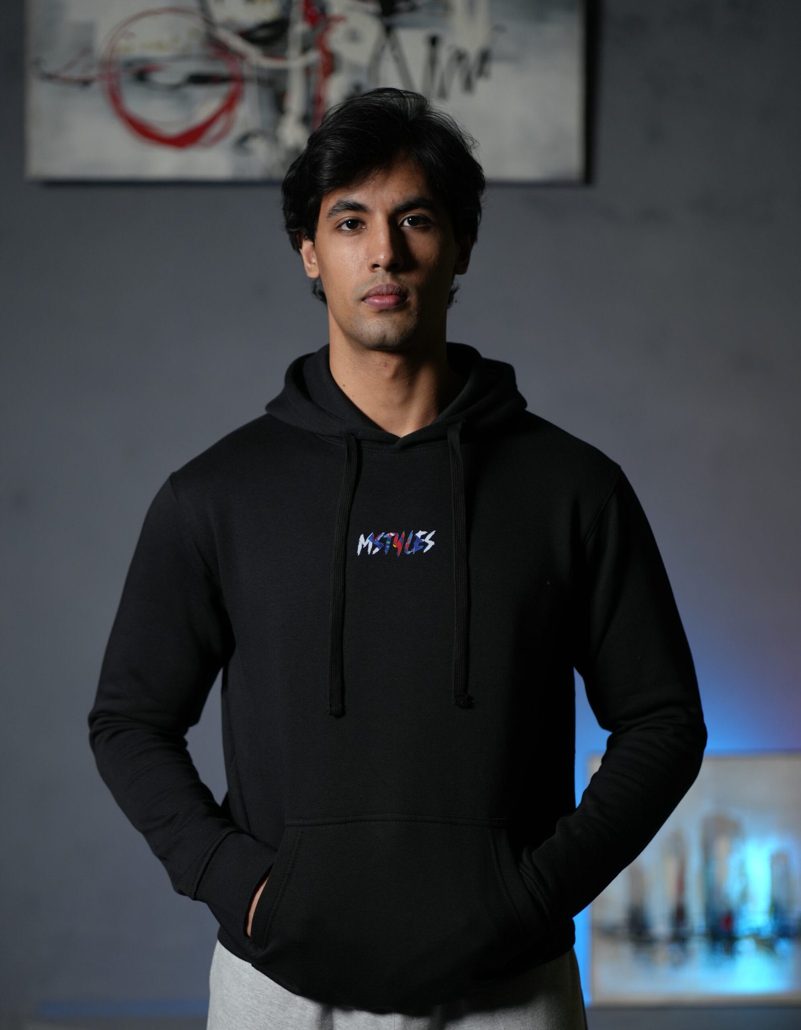 Signature Black Hoodies - Image 2
