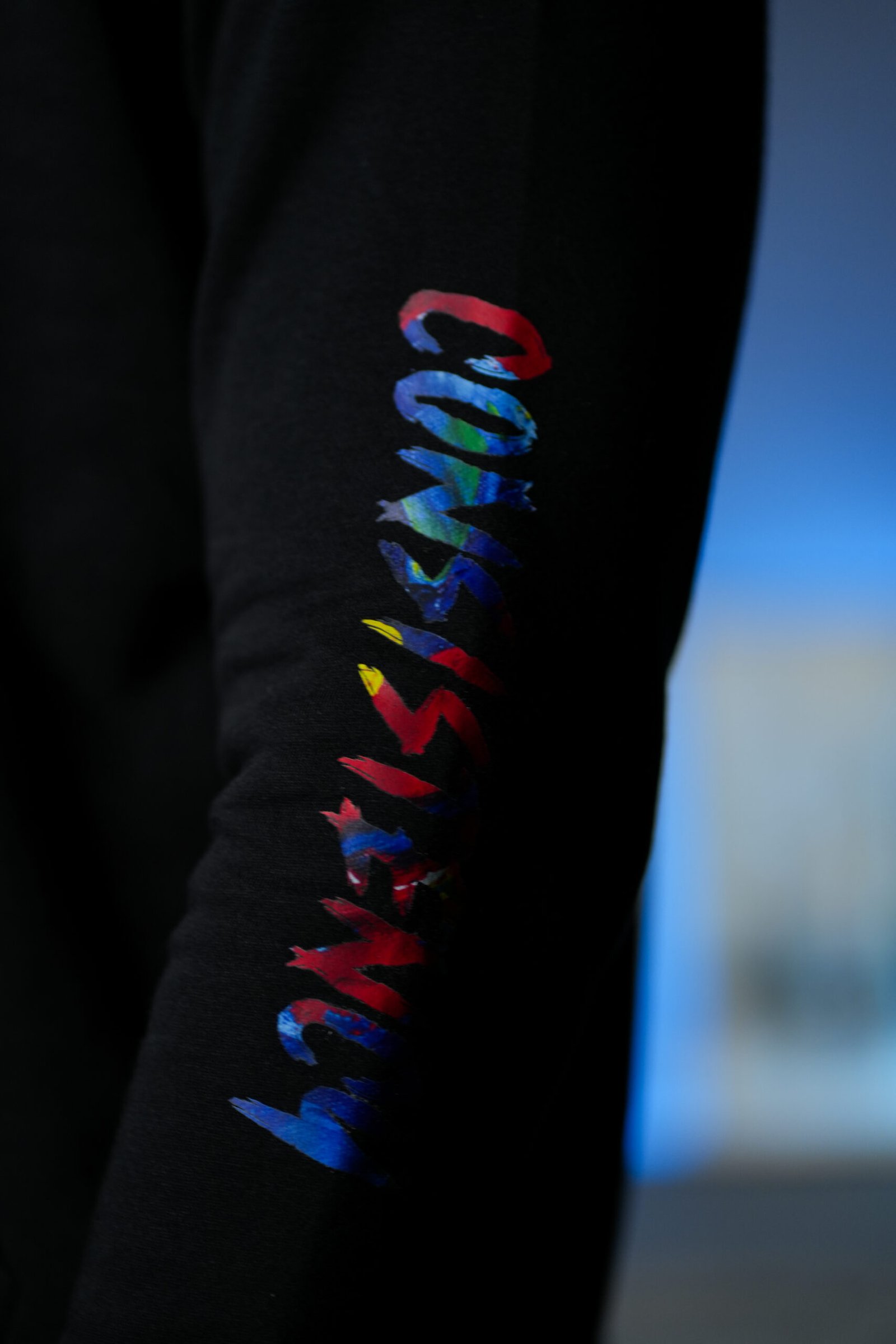 Consistency Black Hoodie - Image 2