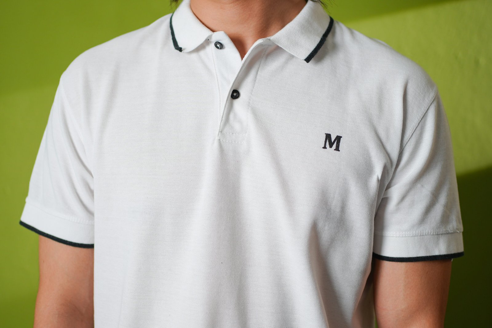Classic White Polo Shirt - Image 7