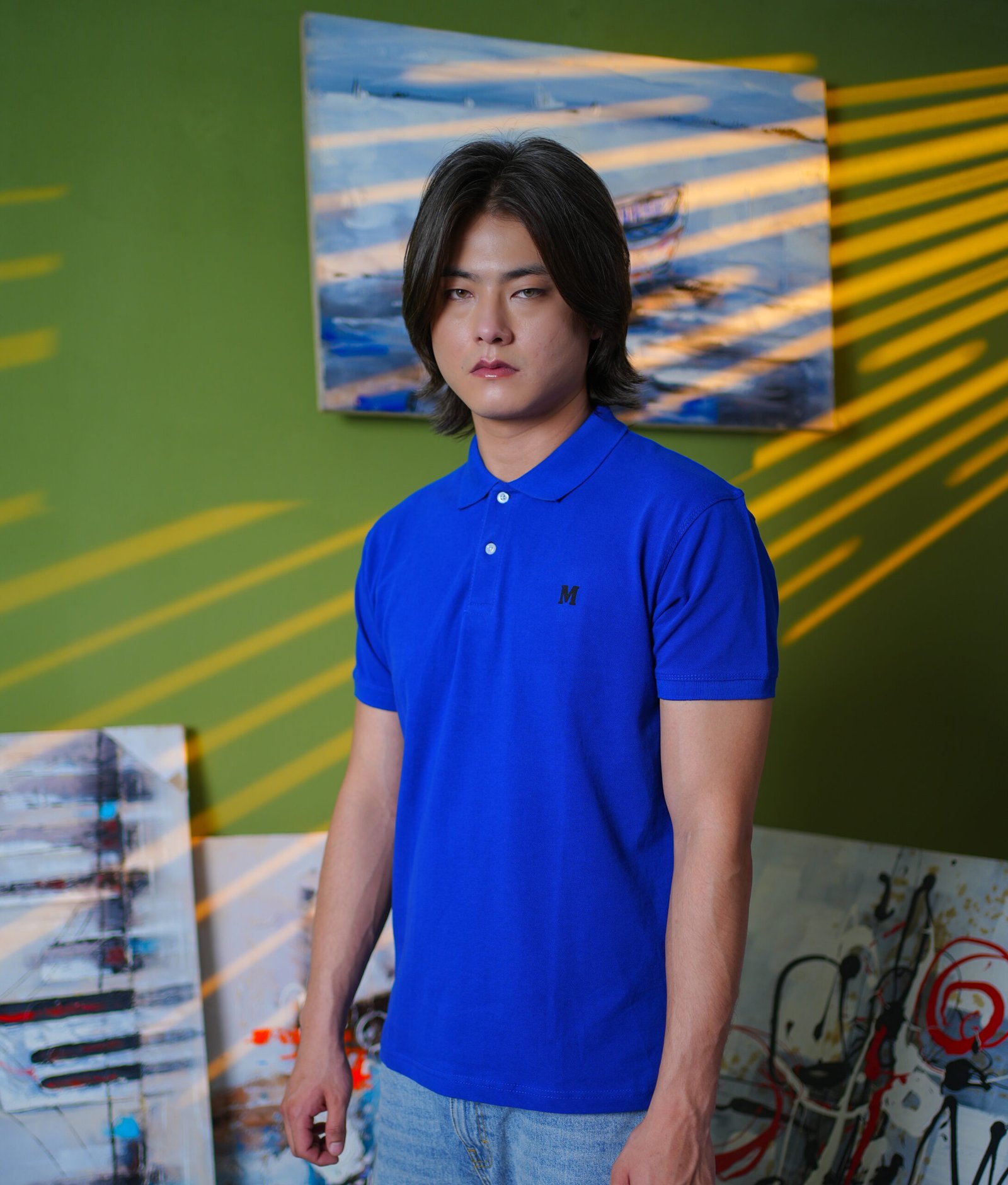 Dark Polo Shirt – Casual Wear - Image 3